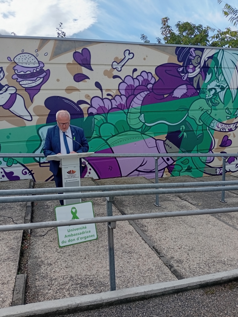 Fresque Faculté médecine Reims