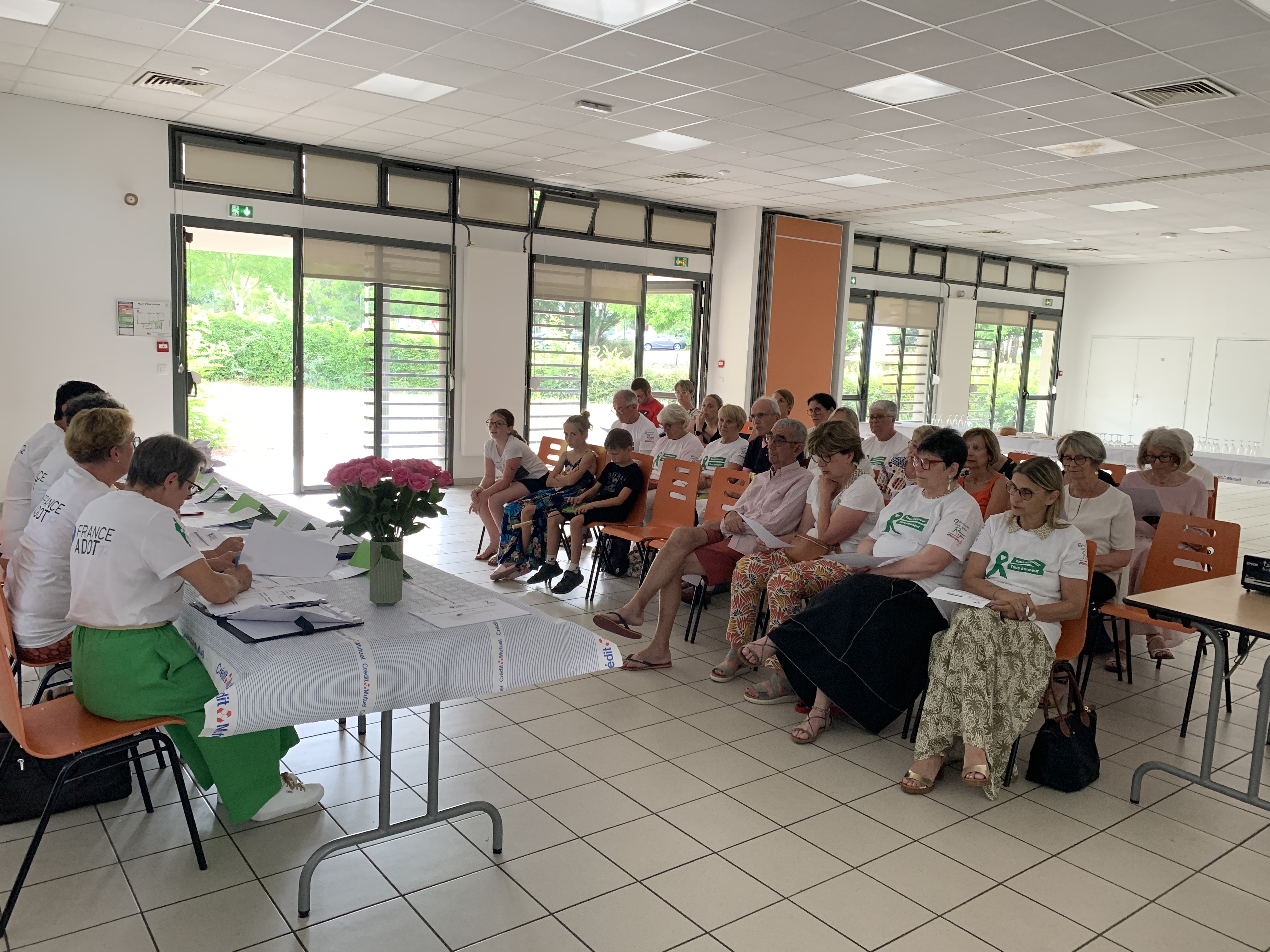 Le bureau fait part de l'exercice 2024 aux membres de l'AG